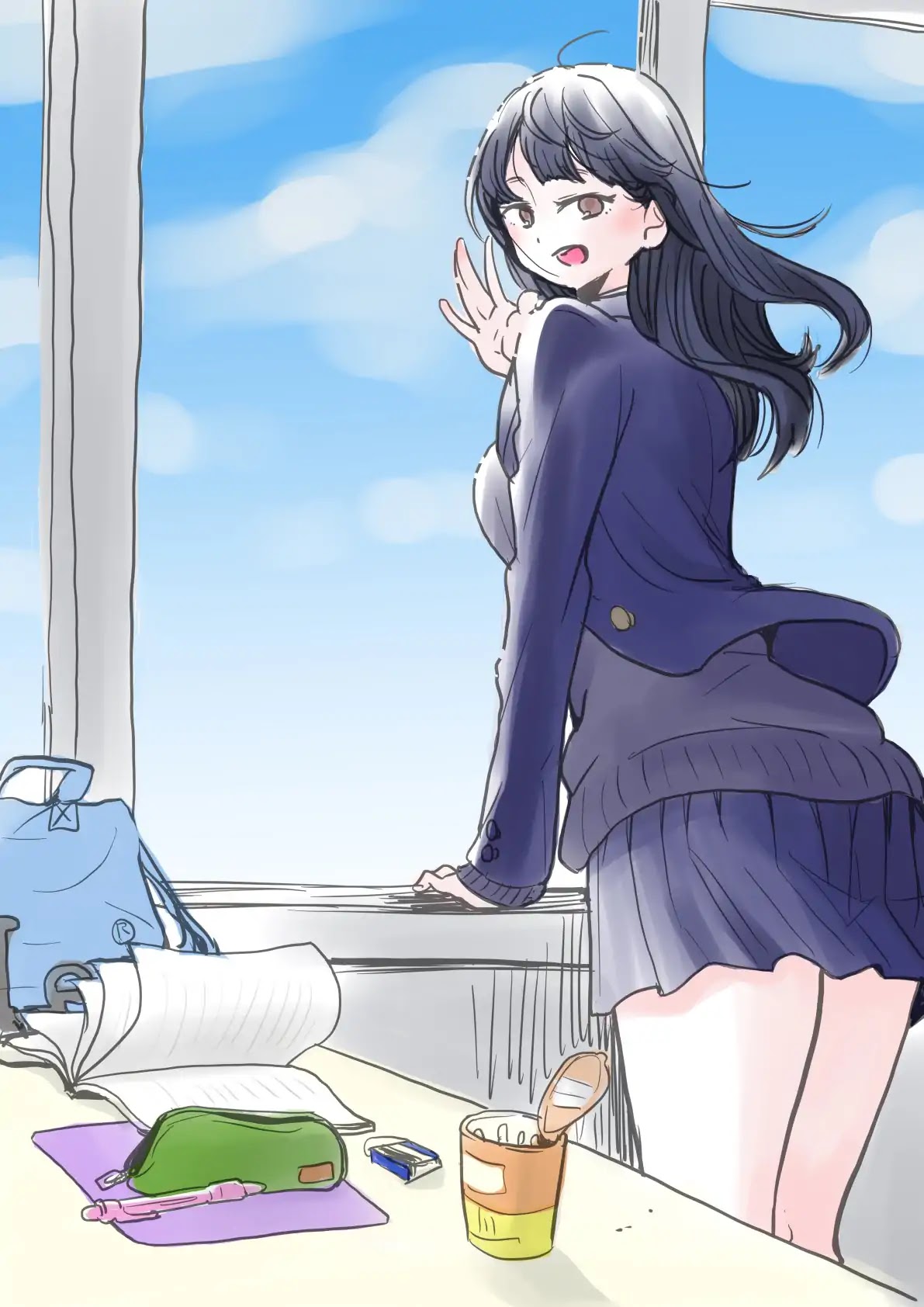 Boku no Kokoro no Yabai yatsu Chapter 21.2 page 3 - Chapter 21.2: Twitter Extra