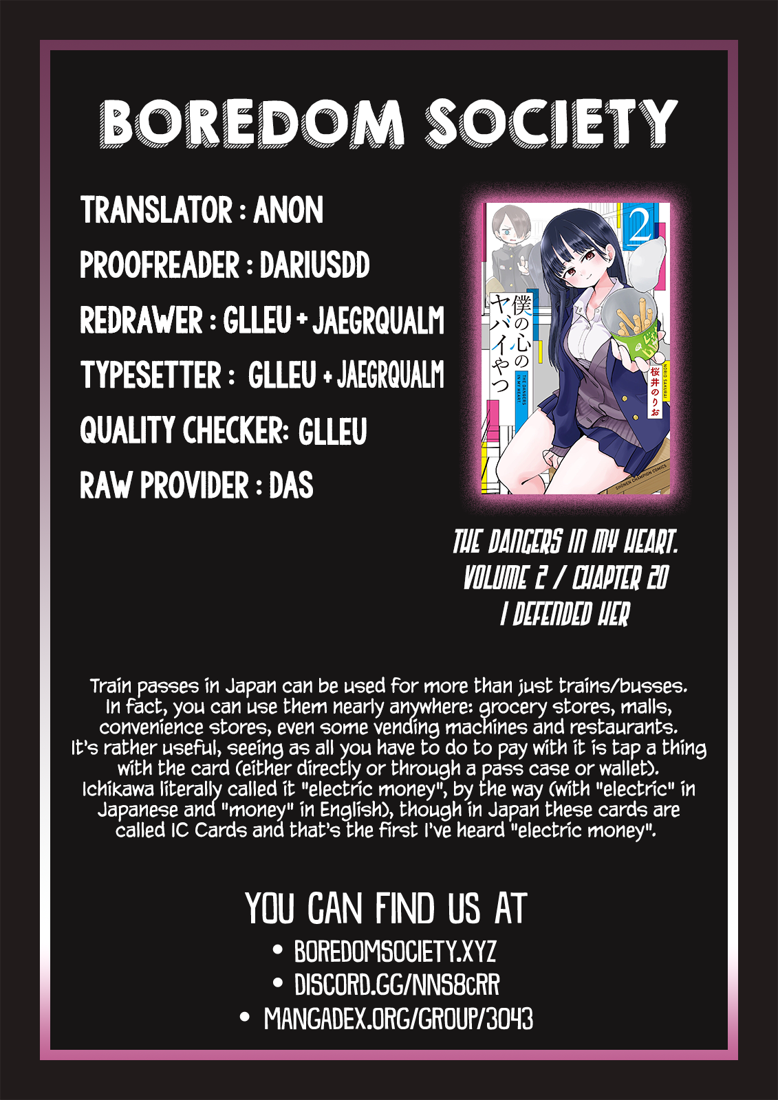 Boku no Kokoro no Yabai yatsu Chapter 22 page 11 - Chapter 22: I Got Soaked
