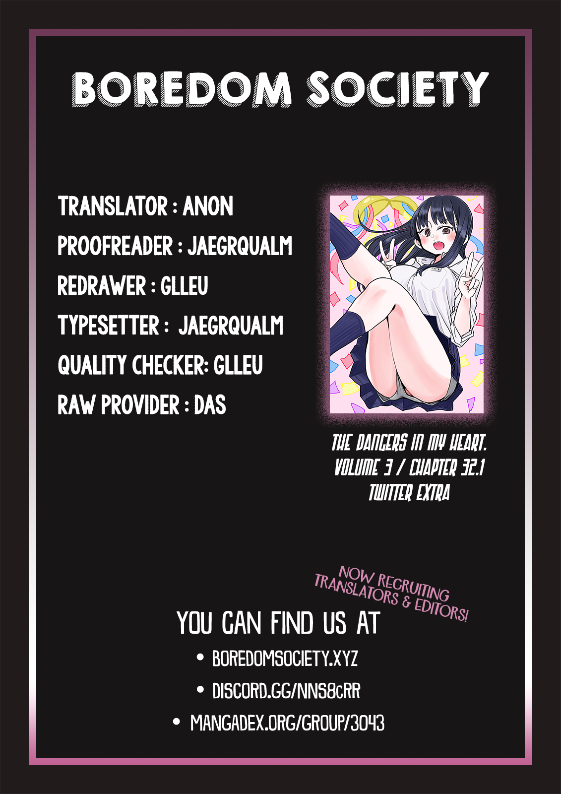 Boku no Kokoro no Yabai yatsu Chapter 32.1 page 7 - Chapter 32.1: Twitter Extra