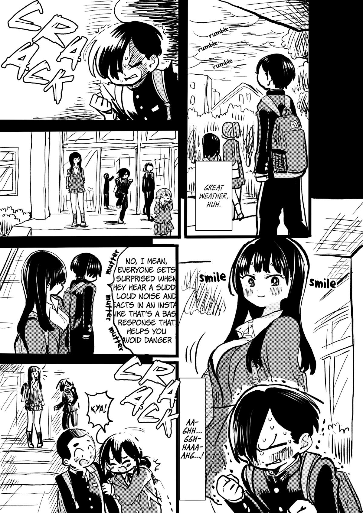 Boku no Kokoro no Yabai yatsu Chapter 34.1 page 1 - Chapter 34.1: Extra Chapter 30: Thunder