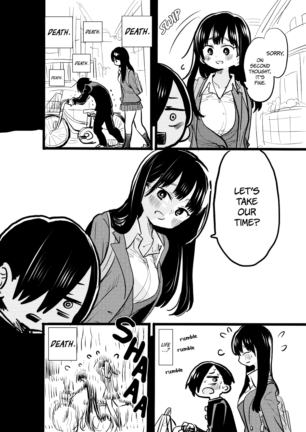 Boku no Kokoro no Yabai yatsu Chapter 34.2 page 2 - Chapter 34.2: Extra Chapter 31: Life and Death
