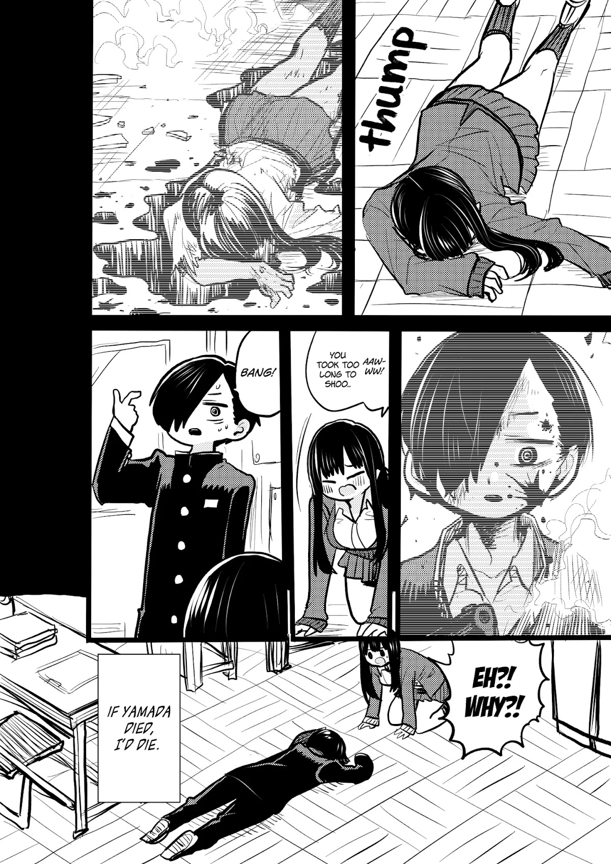 Boku no Kokoro no Yabai yatsu Chapter 35.2 page 4 - Chapter 35.2: Extra Chapter 32: Played Zombies
