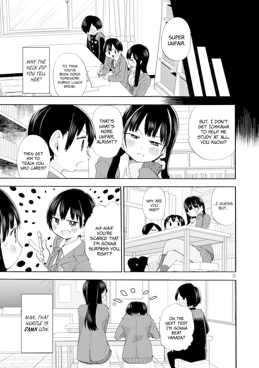 Boku no Kokoro no Yabai yatsu Chapter 35 page 4 - Chapter 35: I'm Teaching How to Study