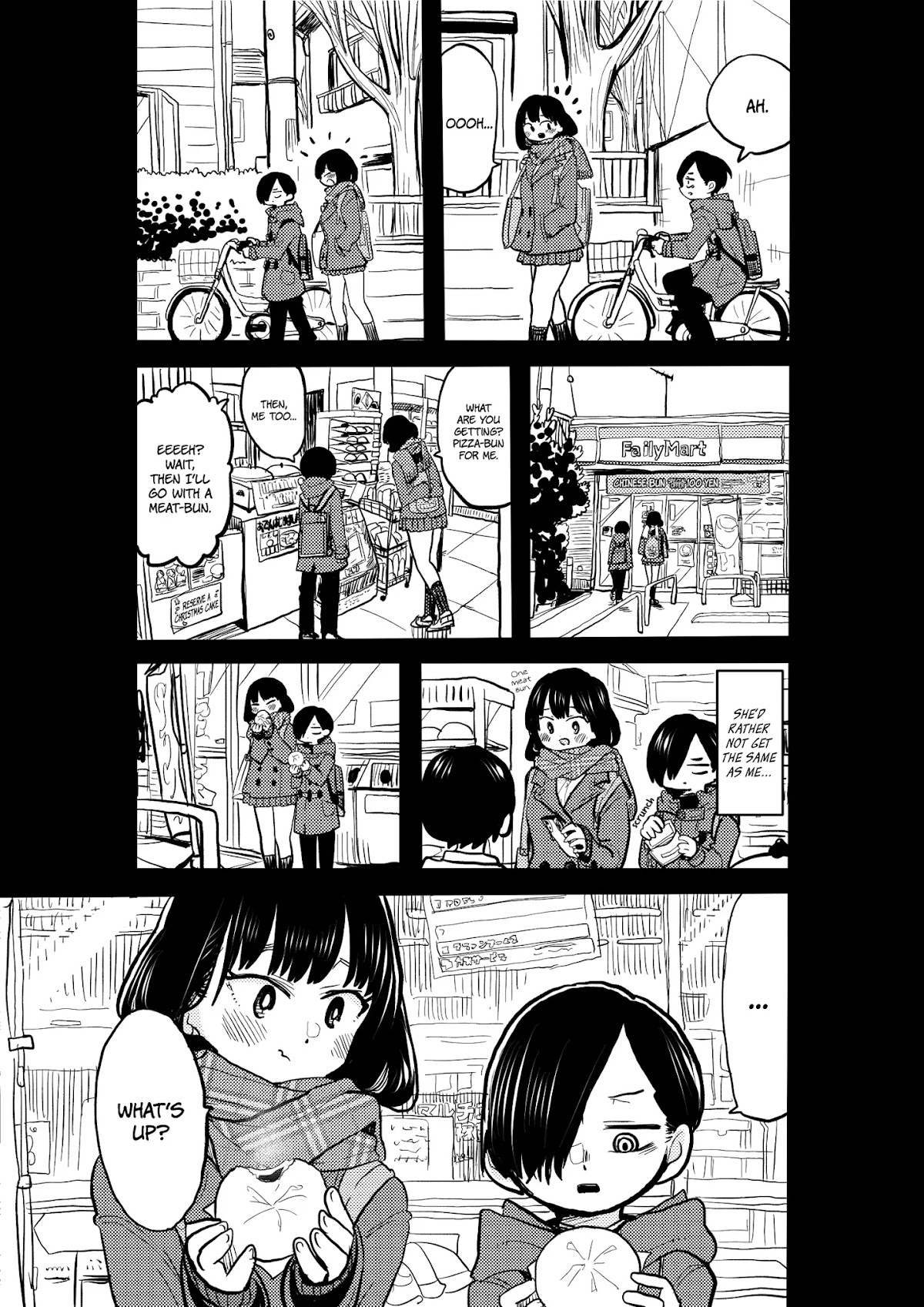 Boku no Kokoro no Yabai yatsu Chapter 36.2 page 1 - Chapter 36.2: Extra Chapter 33: On The Way Back Home In Winter, We Shared a First