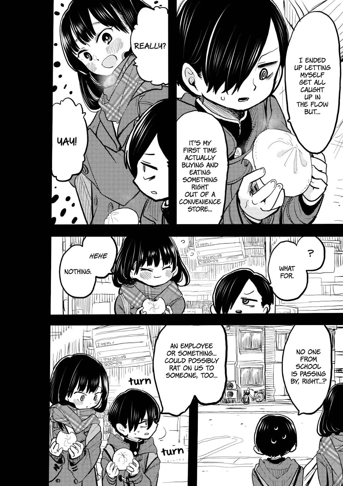 Boku no Kokoro no Yabai yatsu Chapter 36.2 page 2 - Chapter 36.2: Extra Chapter 33: On The Way Back Home In Winter, We Shared a First