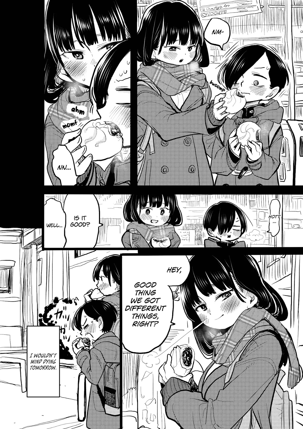 Boku no Kokoro no Yabai yatsu Chapter 36.2 page 4 - Chapter 36.2: Extra Chapter 33: On The Way Back Home In Winter, We Shared a First