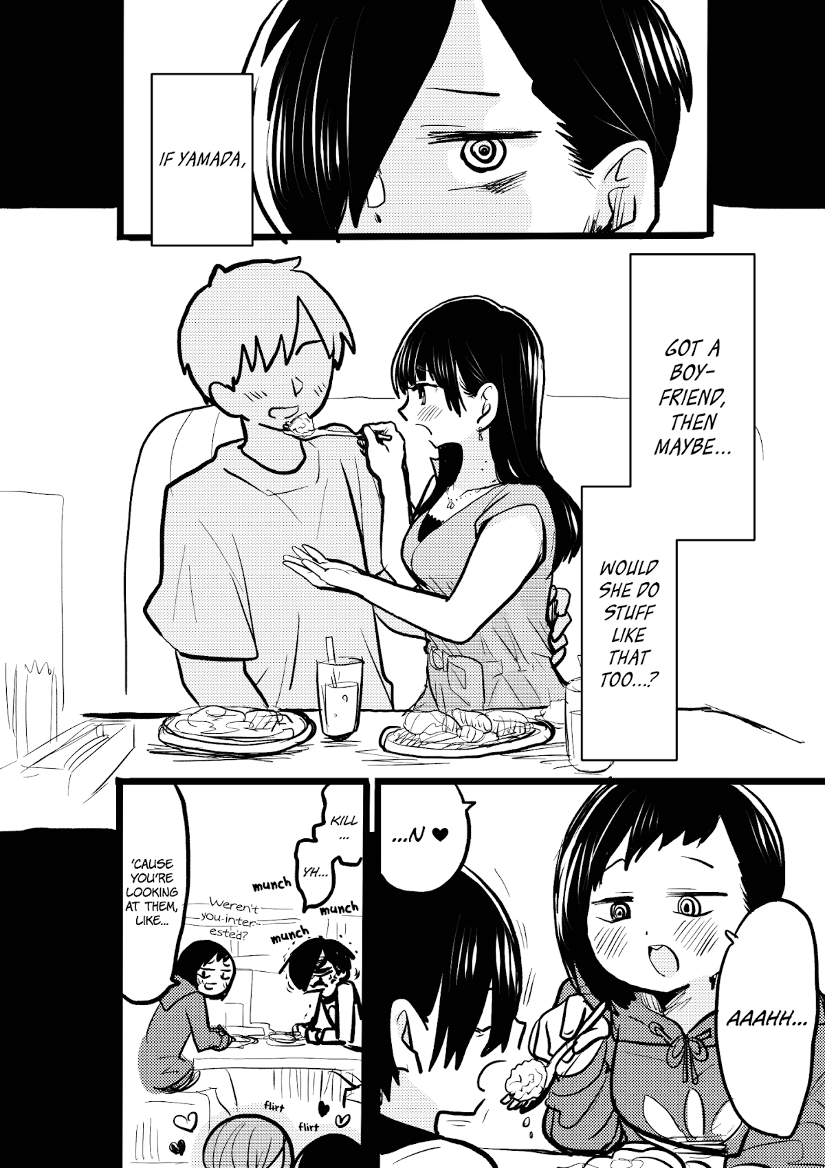 Boku no Kokoro no Yabai yatsu Chapter 39.1 page 3 - Chapter 39.1: Extra Chapter 35: A Day Off