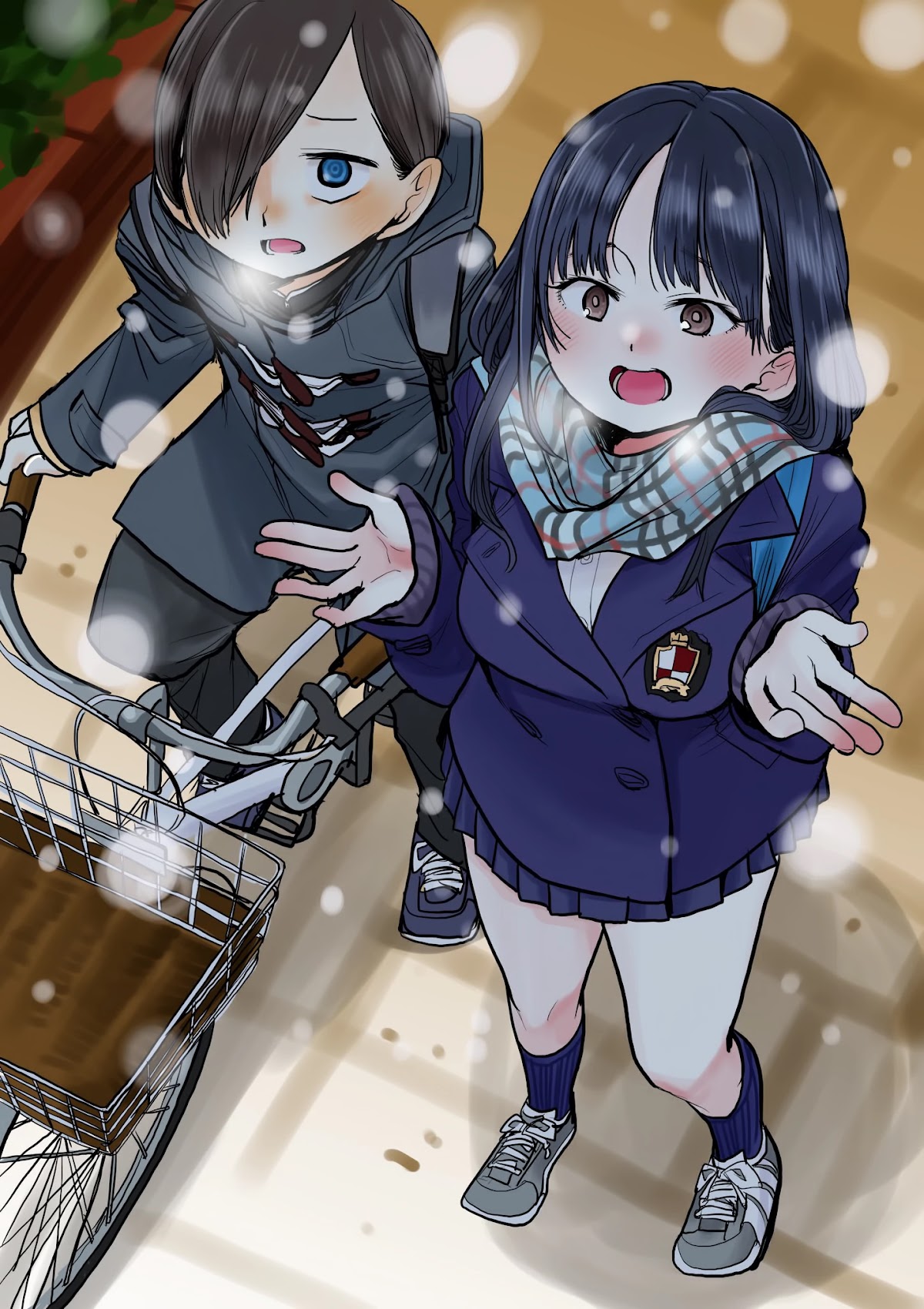 Boku no Kokoro no Yabai yatsu Chapter 39.3 page 1 - Chapter 39.3: Extra Chapter 36: It's Snow!