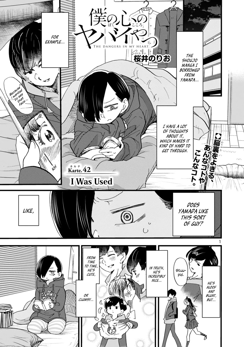 Boku no Kokoro no Yabai yatsu Chapter 42 page 3 - Chapter 42: I Was Used