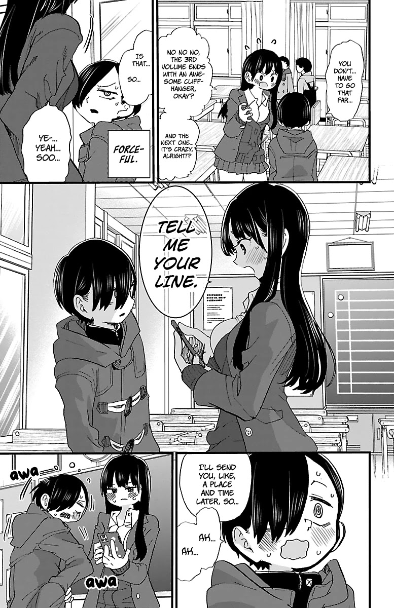 Boku no Kokoro no Yabai yatsu Chapter 44 page 8 - Chapter 44: We're Using LINE