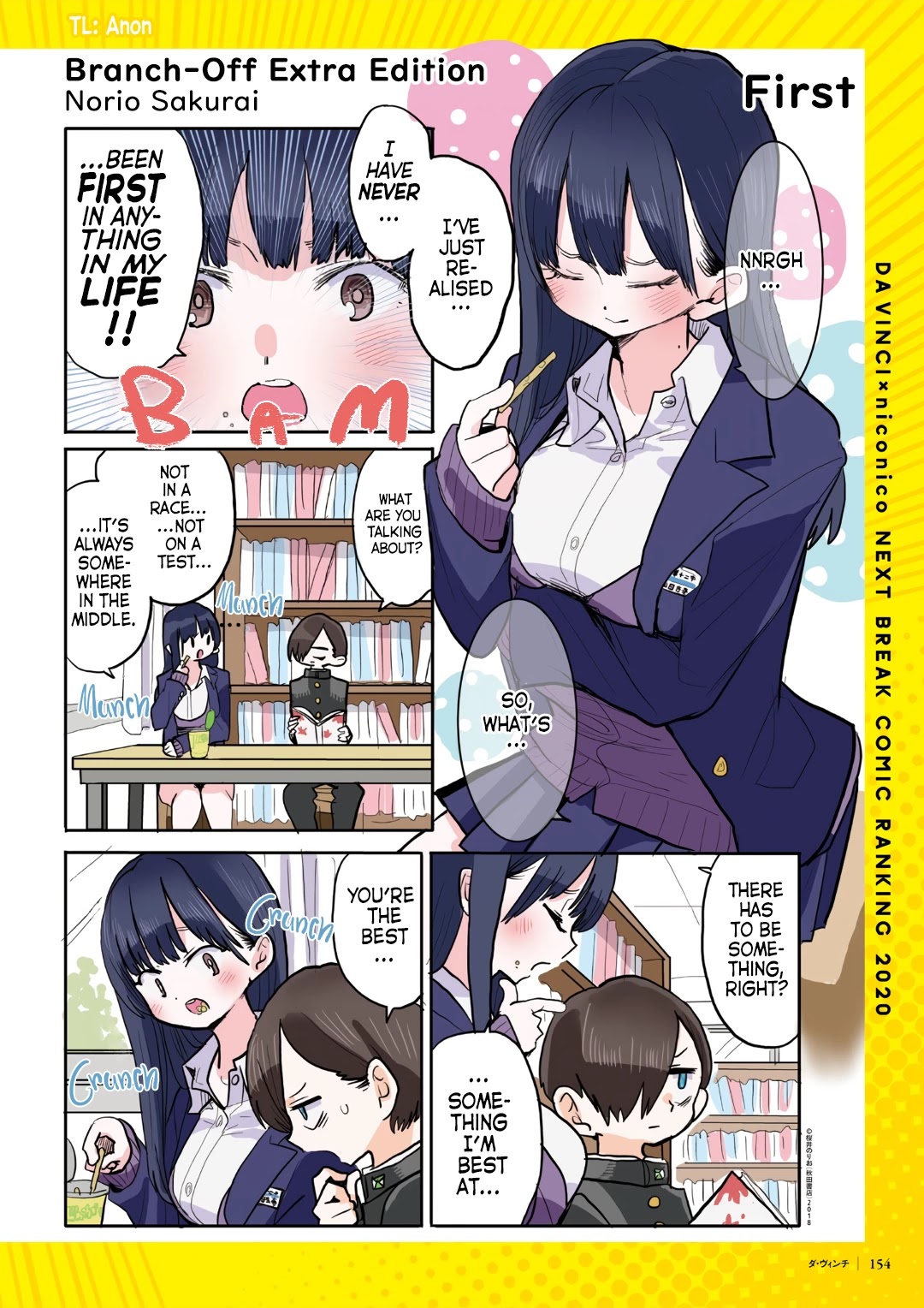 Boku no Kokoro no Yabai yatsu Chapter 52.3 page 1 - Chapter 52.3: Da Vinci Magazine 2020-10 Special Chapter