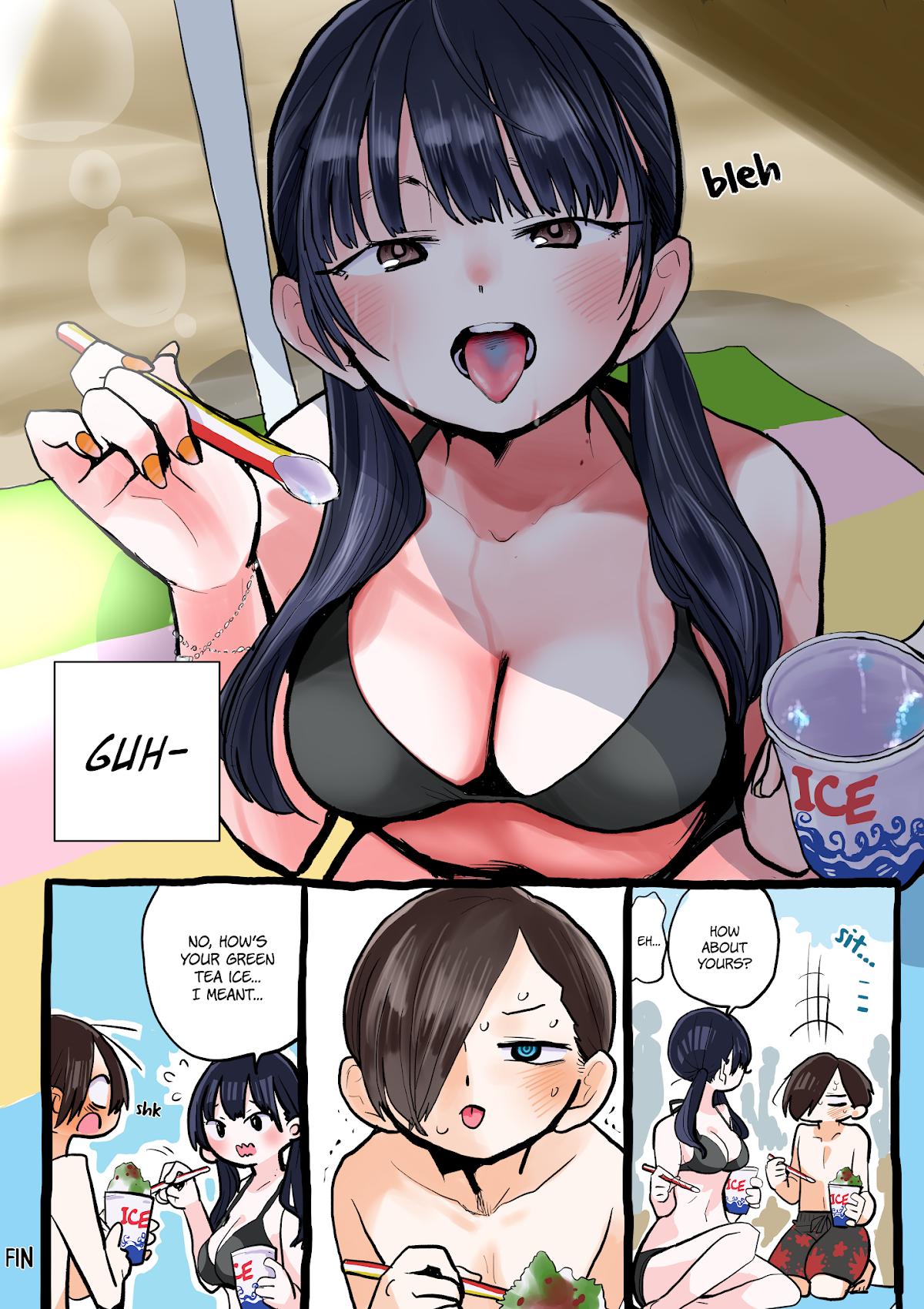 Boku no Kokoro no Yabai yatsu Chapter 53.1 page 1 - Chapter 53.1: Extra Chapter 38: Shaved Ice