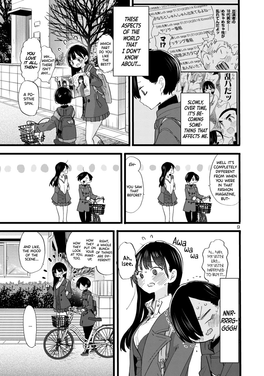 Boku no Kokoro no Yabai yatsu Chapter 67 page 10 - Chapter 67: I Can't Look in her Eyes