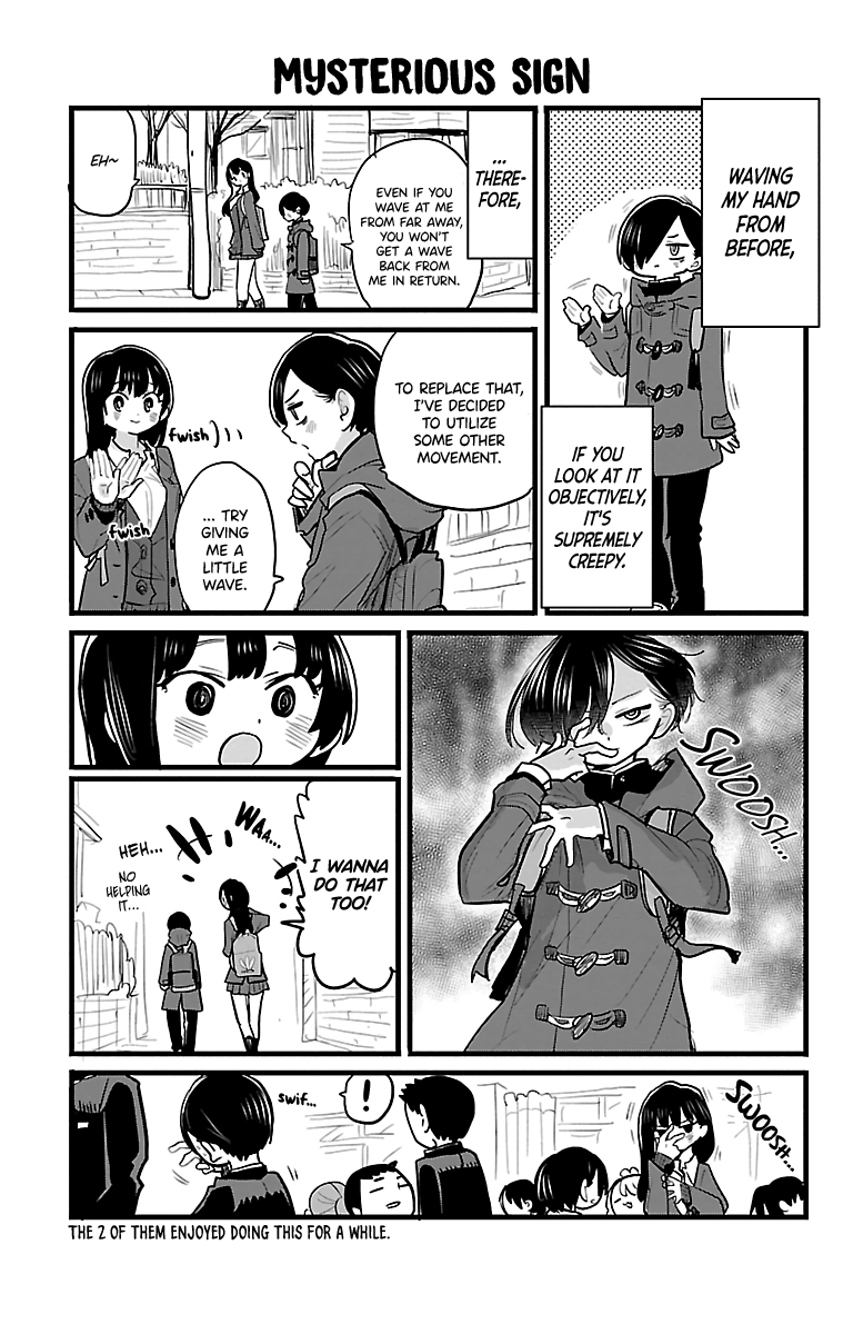Boku no Kokoro no Yabai yatsu Chapter 75.3 page 1 - Chapter 75.3: Mysterious Sign