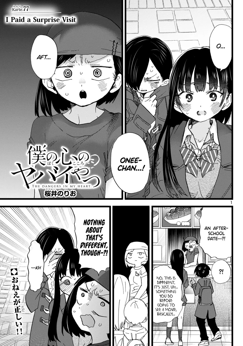 Boku no Kokoro no Yabai yatsu Chapter 77 page 2 - Chapter 77: I Paid a Surprise Visit