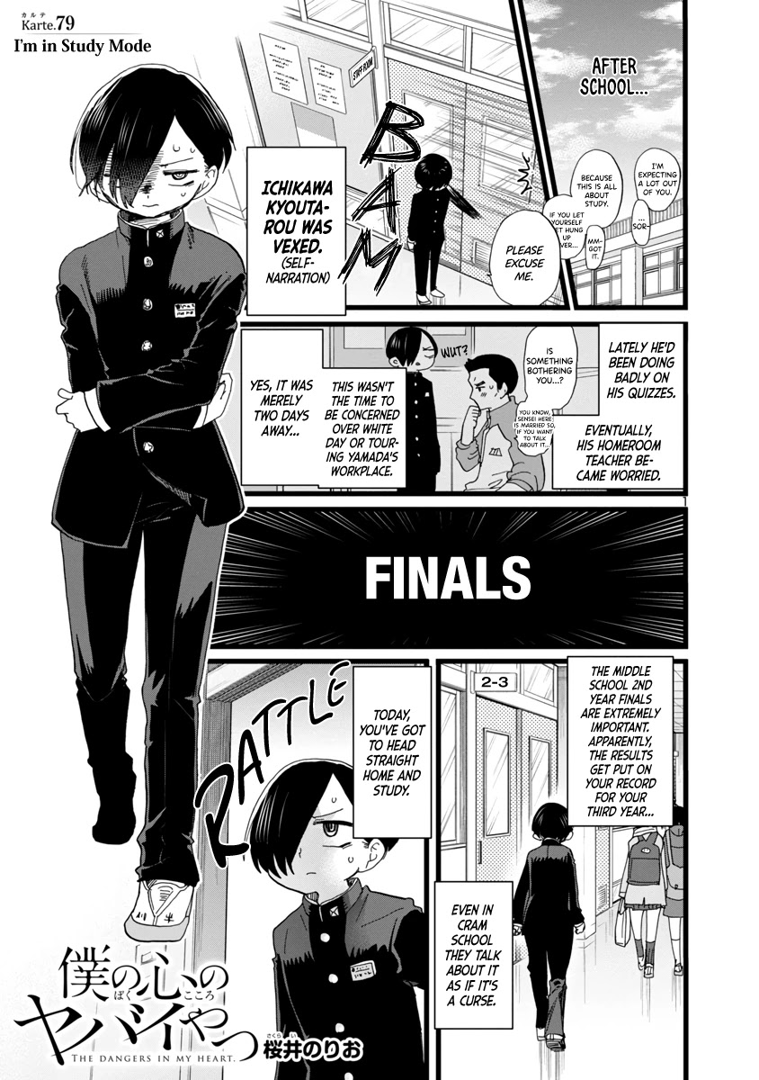 Boku no Kokoro no Yabai yatsu Chapter 79 page 2 - Chapter 79: I'm in Study Mode