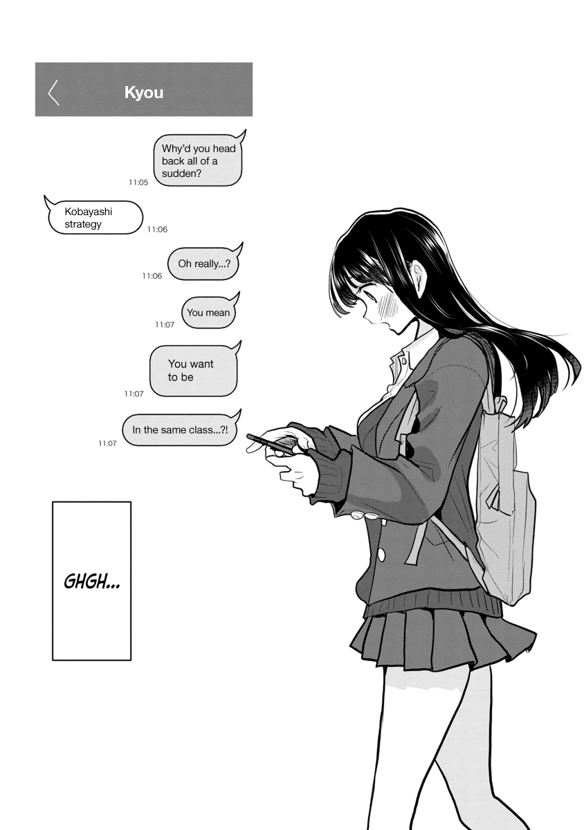 Boku no Kokoro no Yabai yatsu Chapter 91 page 14 - Chapter 91: We Scored a Point