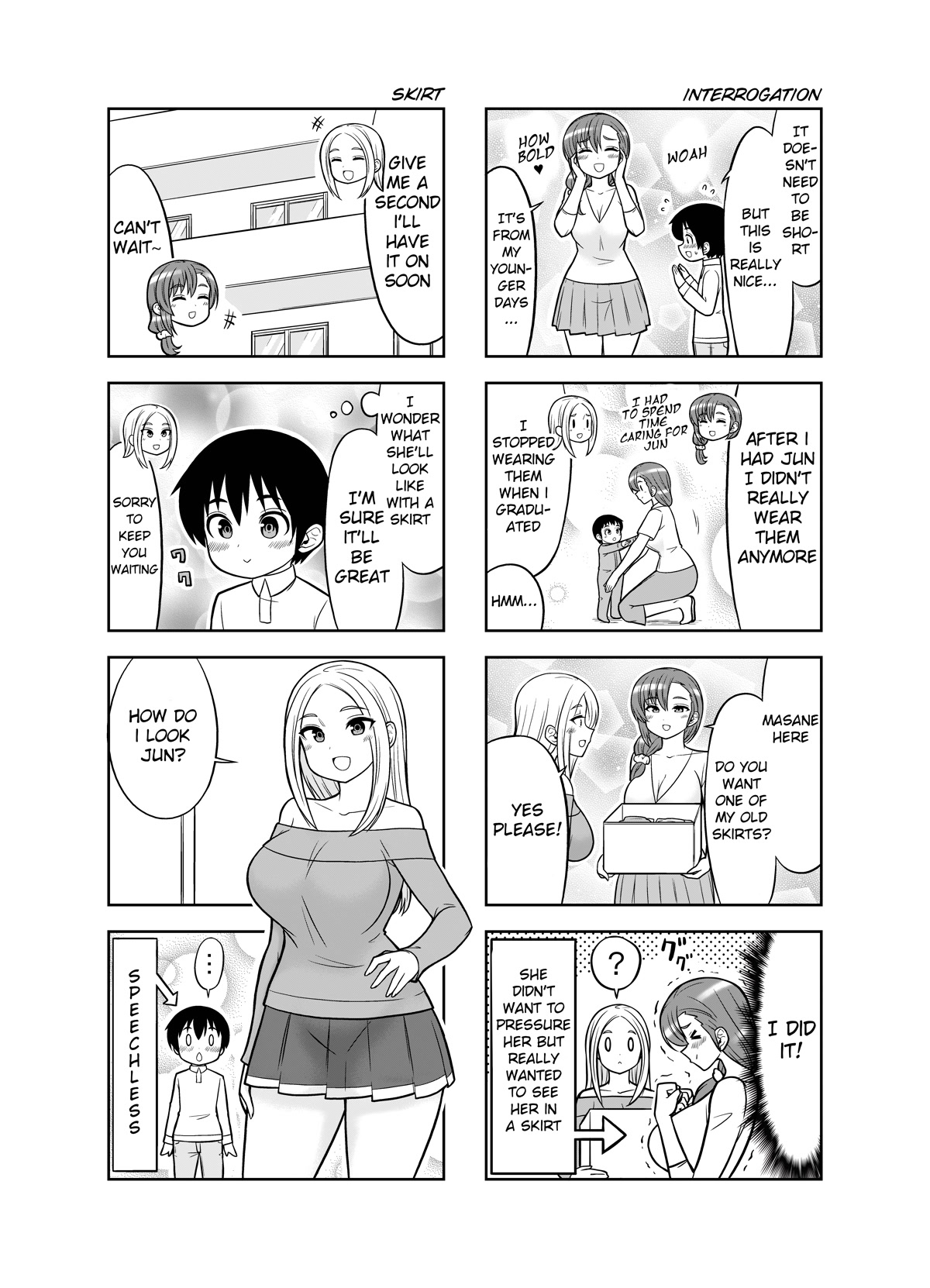 Boku no Nee-san Chapter 10 page 3 - Chapter 10: Skirt