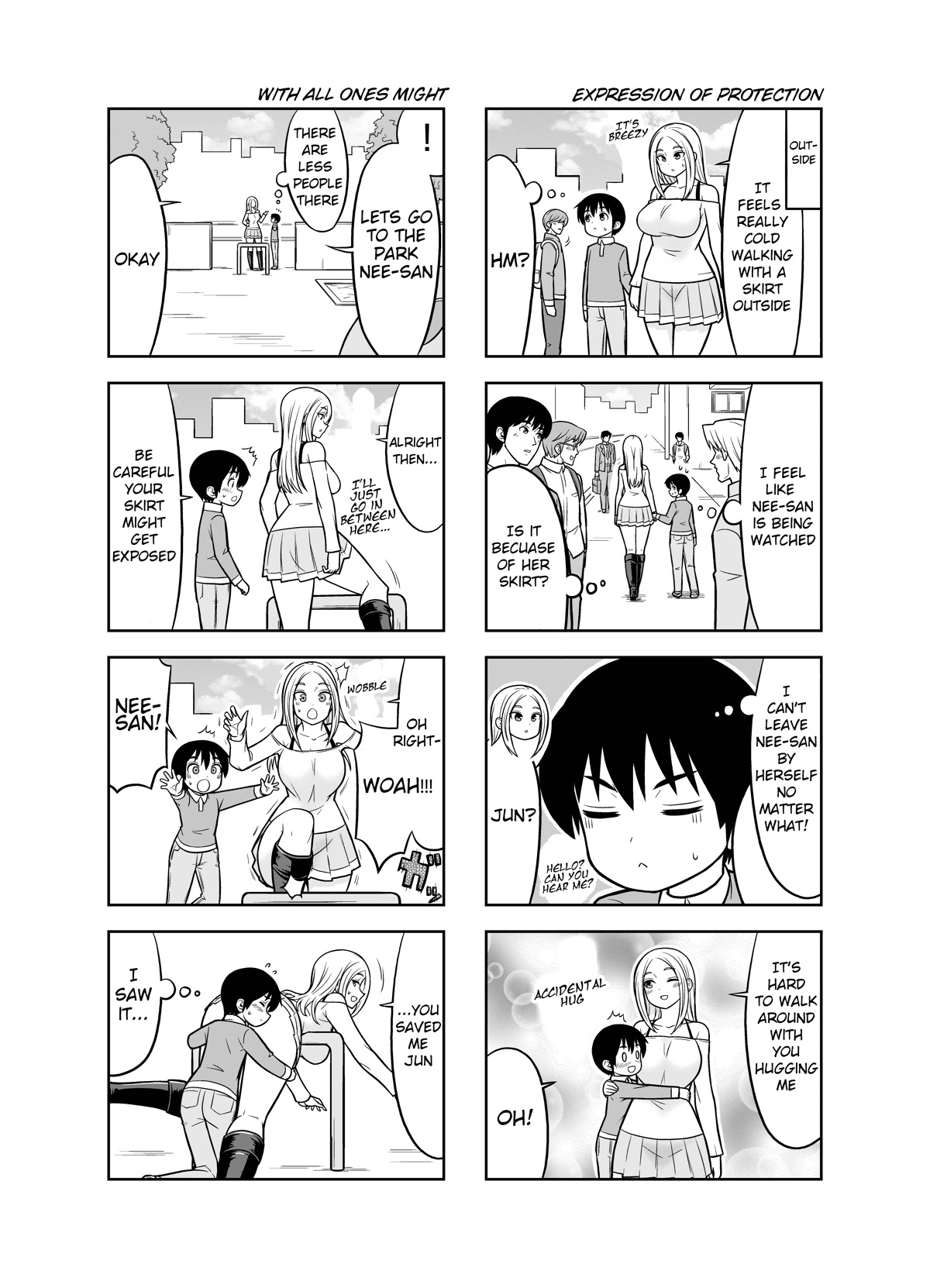 Boku no Nee-san Chapter 10 page 6 - Chapter 10: Skirt