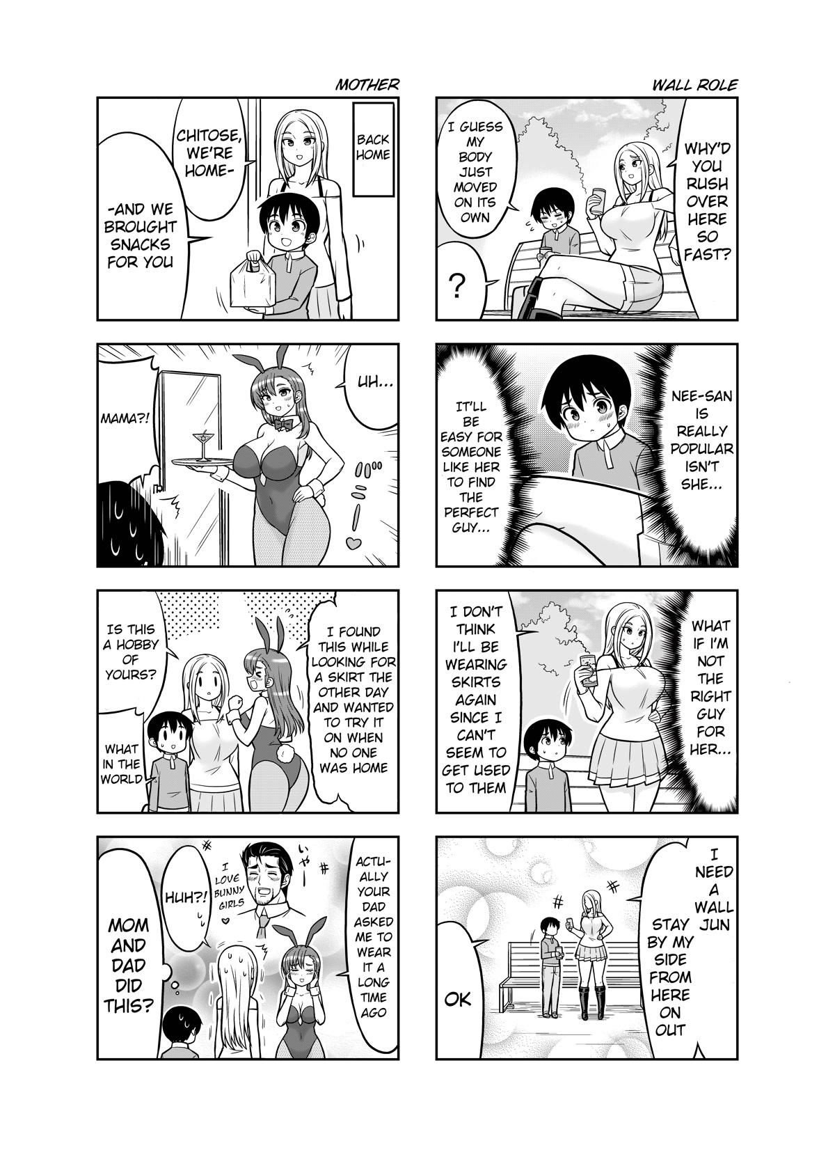 Boku no Nee-san Chapter 10 page 8 - Chapter 10: Skirt