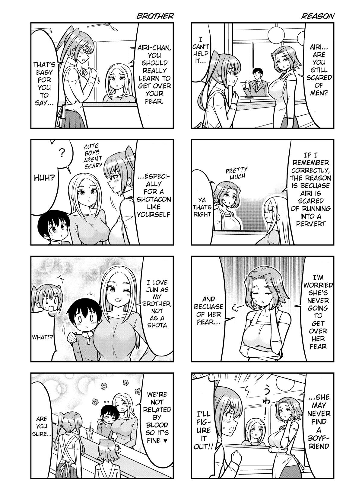 Boku no Nee-san Chapter 11 page 8 - Chapter 11: Cafe