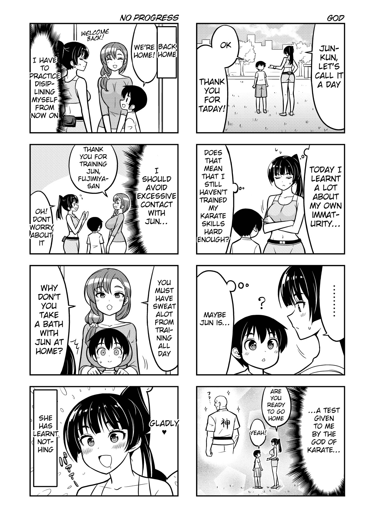 Boku no Nee-san Chapter 12 page 8 - Chapter 12: Workout