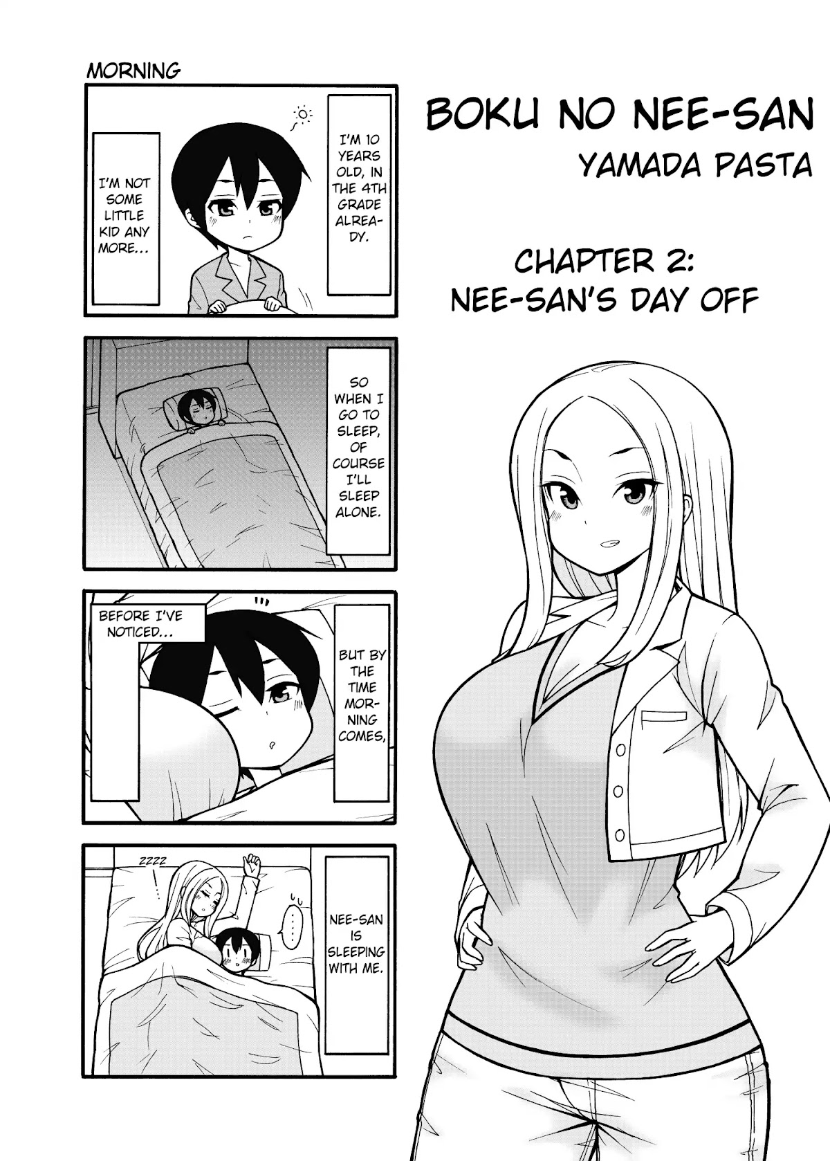 Boku no Nee-san Chapter 2 page 1 - Chapter 2: Nee-san's Day Off