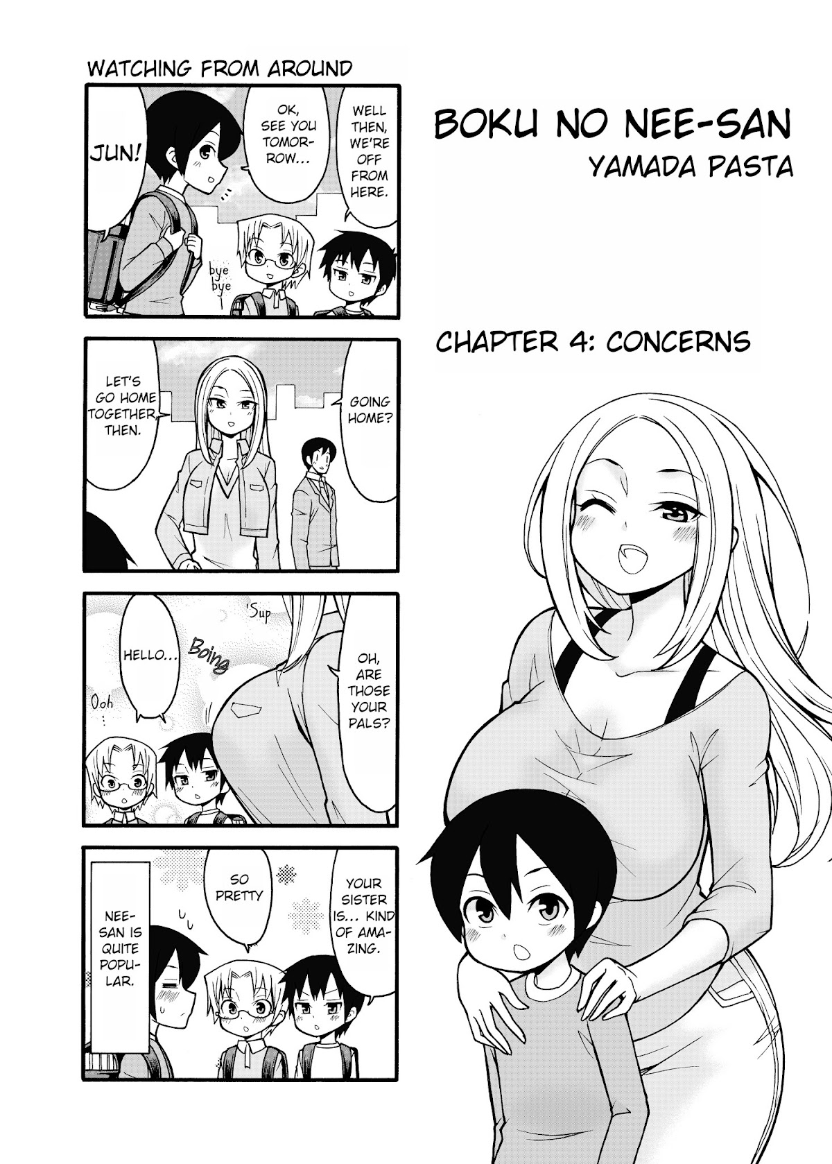 Boku no Nee-san Chapter 4 page 1 - Chapter 4: Concerns