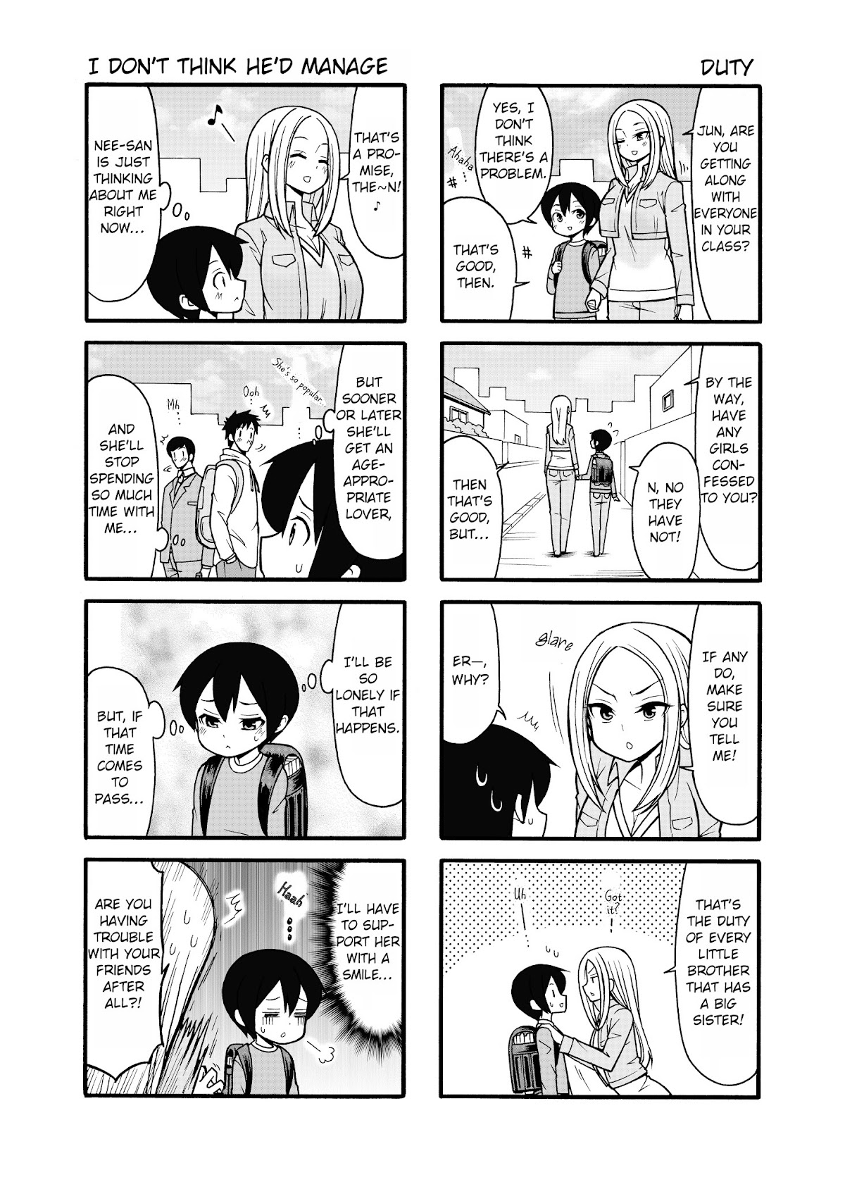 Boku no Nee-san Chapter 4 page 2 - Chapter 4: Concerns
