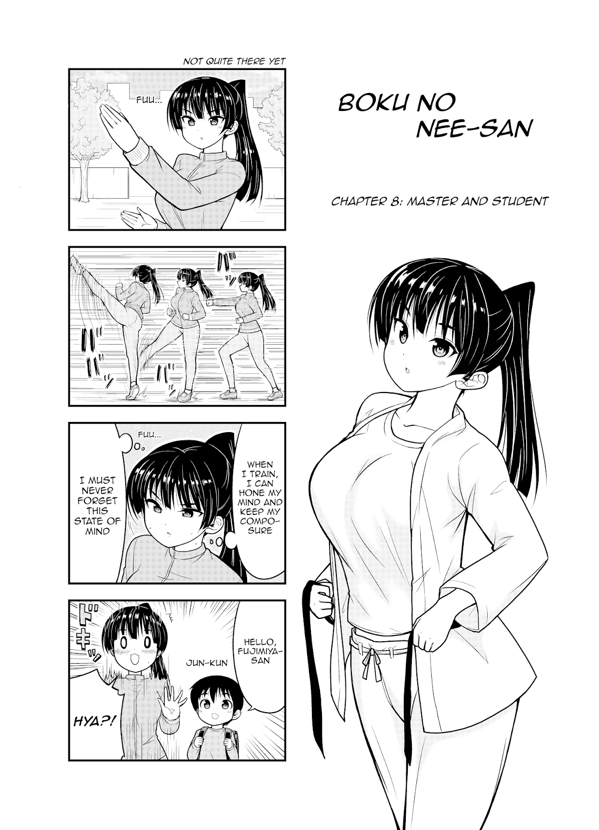 Boku no Nee-san Chapter 8 page 1 - Chapter 8: Master And Student