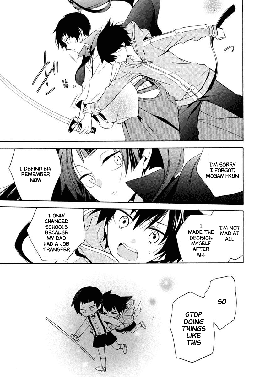 Boku no Tonari ni Ankoku Hakaishin ga Imasu. Chapter 13 page 22 - Chapter 13: Brilliant Destiny