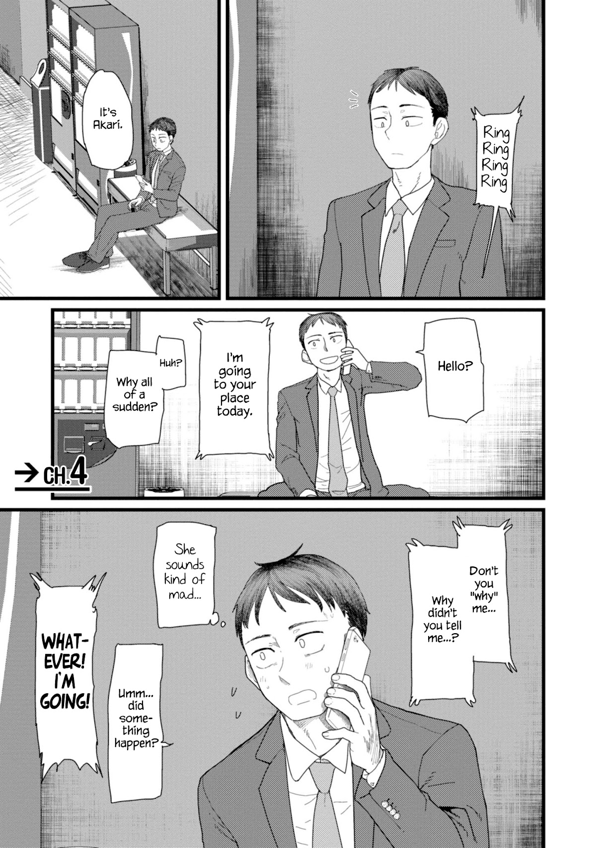 Boku no Tsuma wa Kanjou ga Nai Chapter 4 page 1 - Chapter 4
