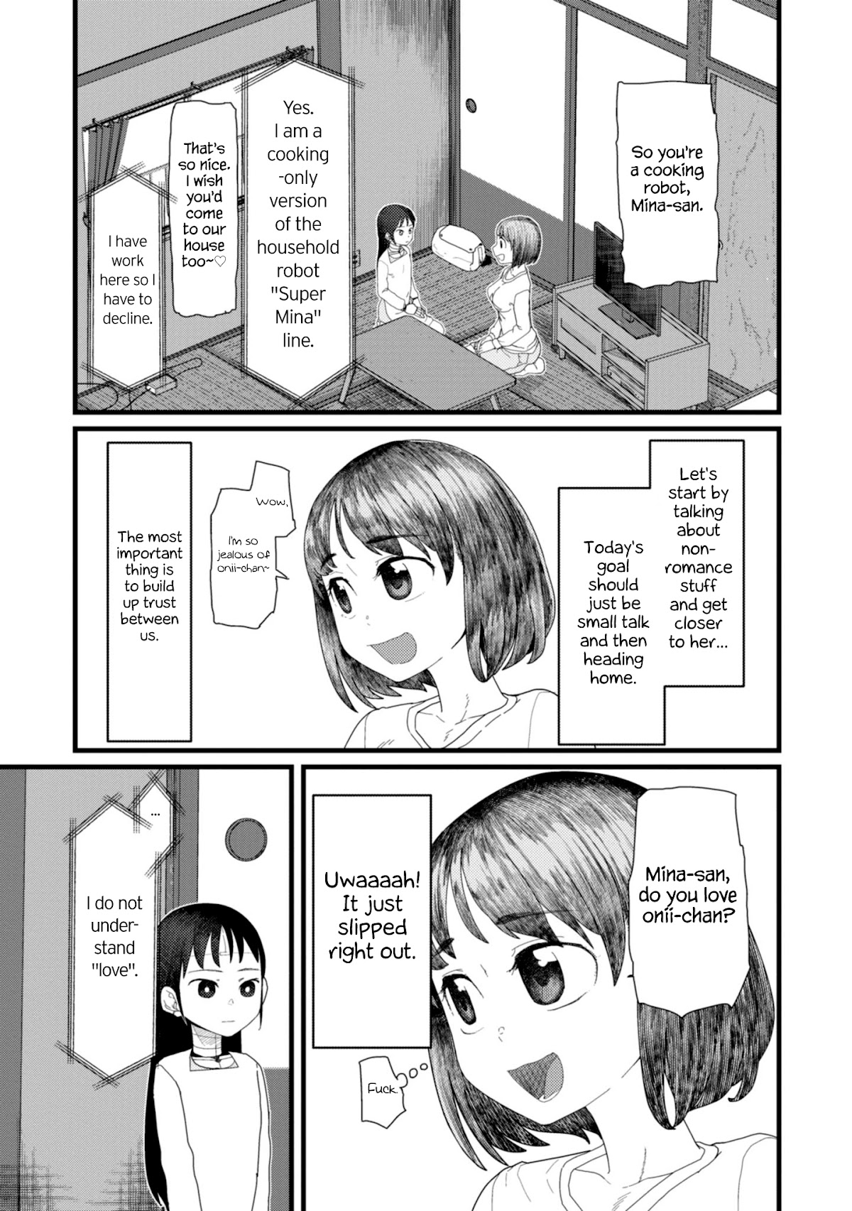 Boku no Tsuma wa Kanjou ga Nai Chapter 4 page 13 - Chapter 4