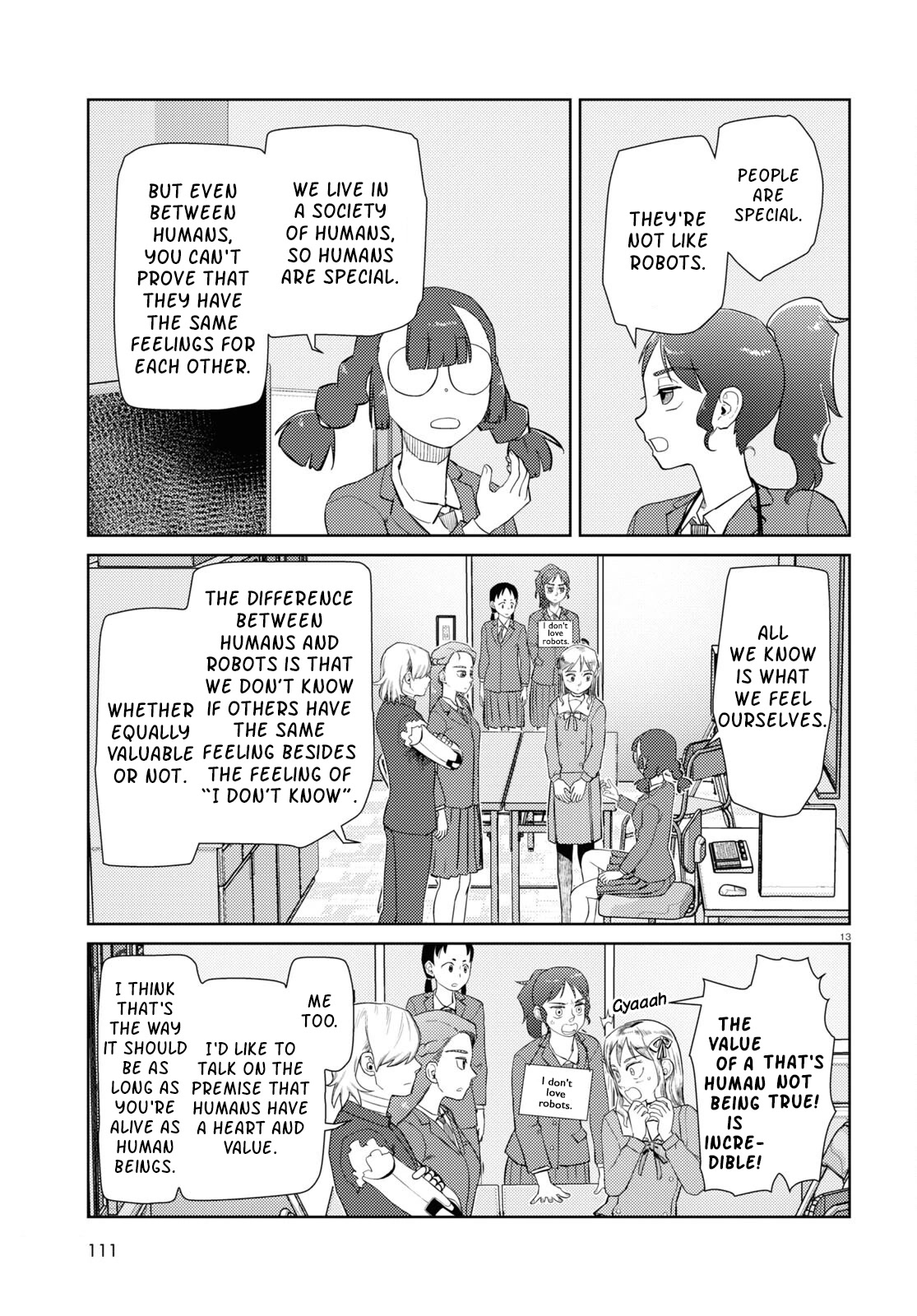 Boku no Tsuma wa Kanjou ga Nai Chapter 41 page 13 - Chapter 41