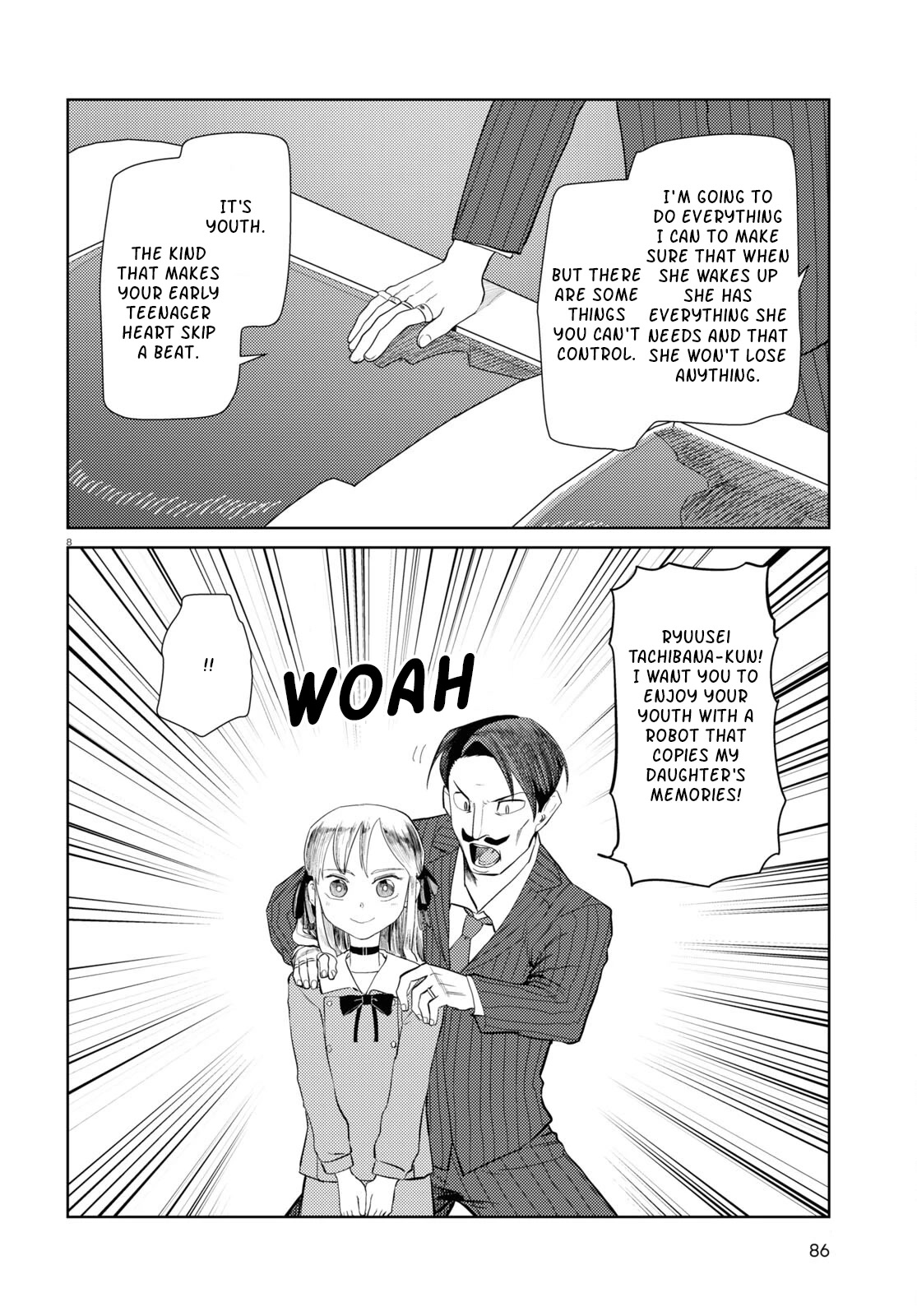 Boku no Tsuma wa Kanjou ga Nai Chapter 42 page 8 - Chapter 42