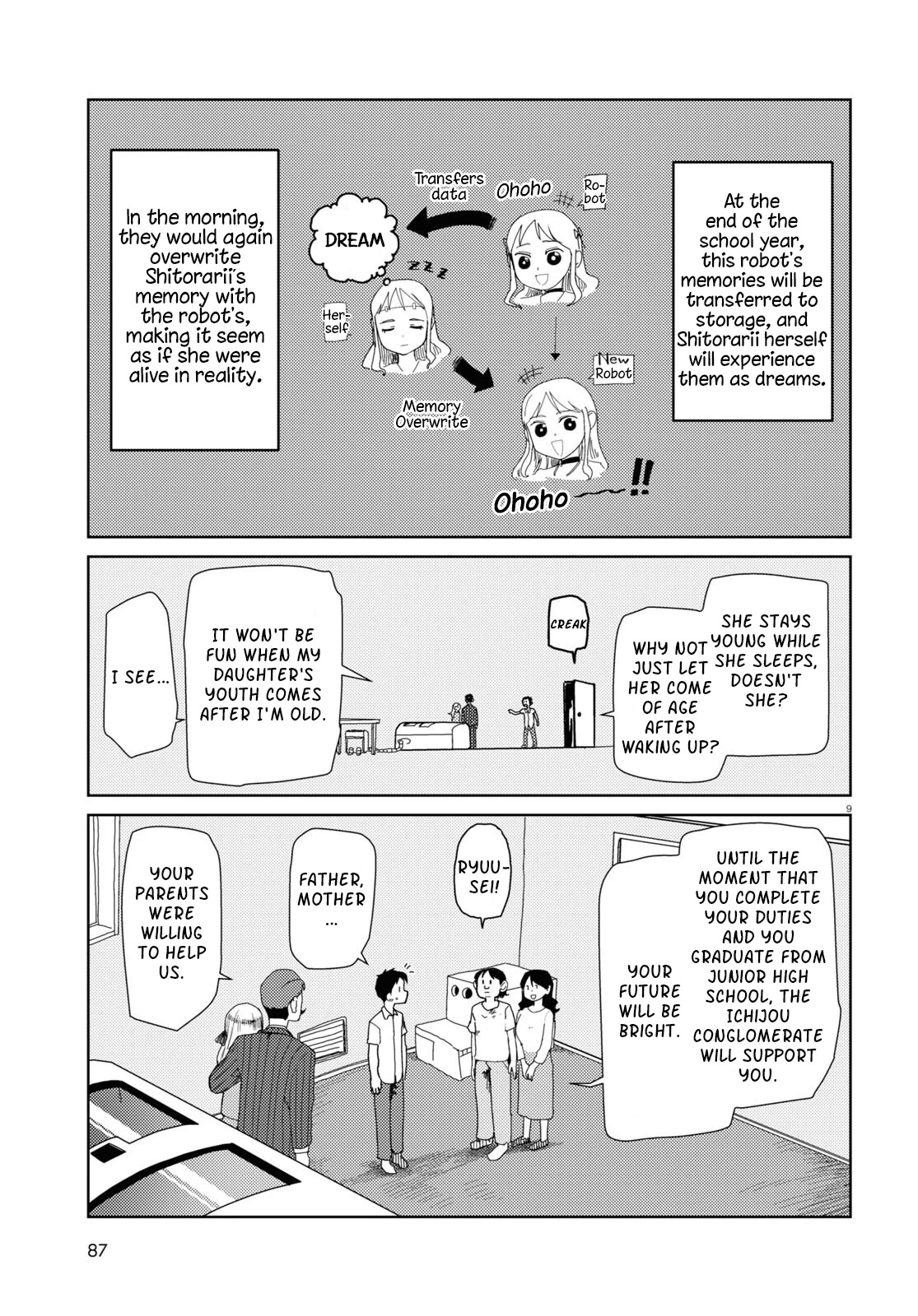 Boku no Tsuma wa Kanjou ga Nai Chapter 42 page 9 - Chapter 42