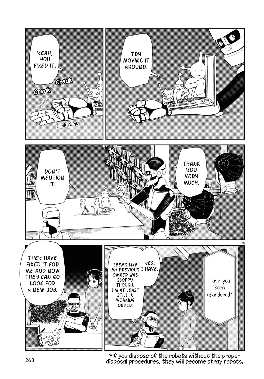 Boku no Tsuma wa Kanjou ga Nai Chapter 43 page 15 - Chapter 43