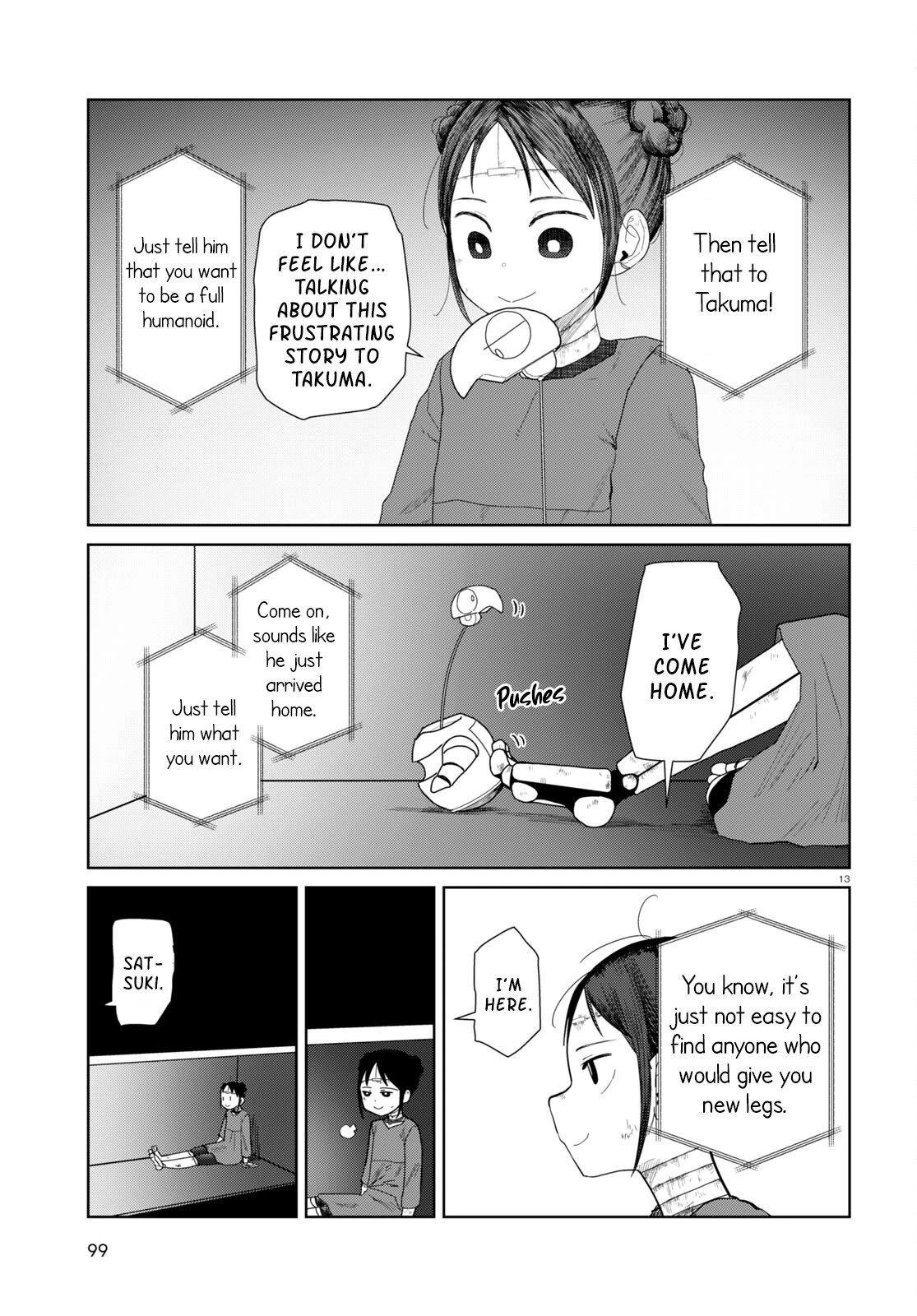 Boku no Tsuma wa Kanjou ga Nai Chapter 47 page 13 - Chapter 47