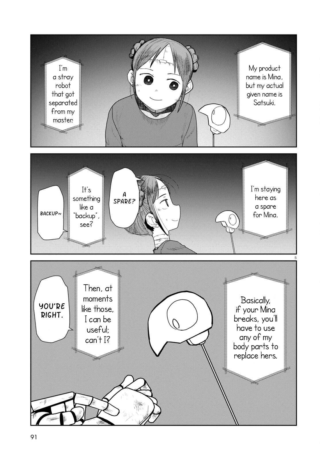 Boku no Tsuma wa Kanjou ga Nai Chapter 47 page 5 - Chapter 47