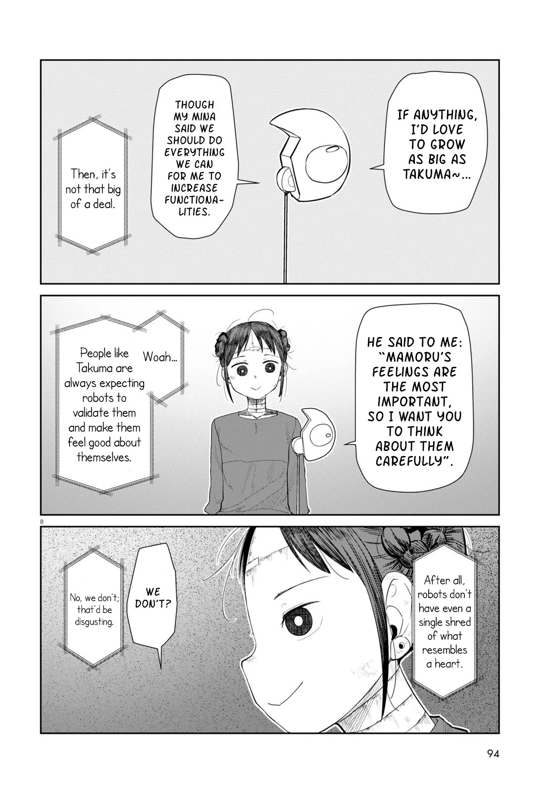 Boku no Tsuma wa Kanjou ga Nai Chapter 47 page 8 - Chapter 47