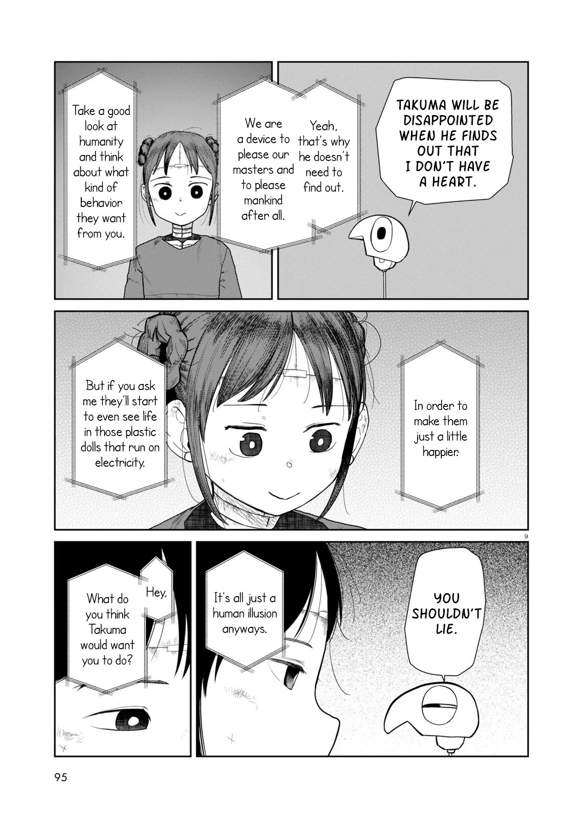 Boku no Tsuma wa Kanjou ga Nai Chapter 47 page 9 - Chapter 47