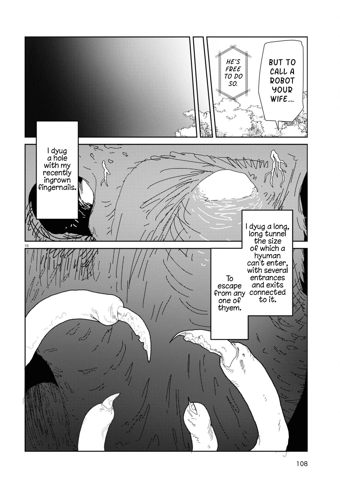 Boku no Tsuma wa Kanjou ga Nai Chapter 48 page 16 - Chapter 48