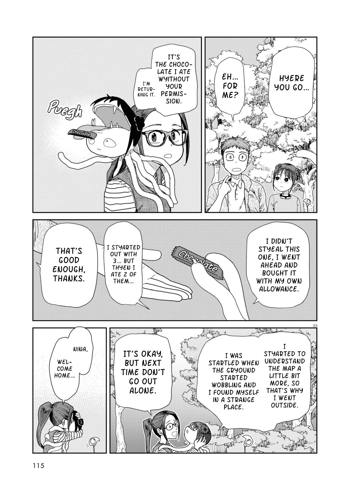 Boku no Tsuma wa Kanjou ga Nai Chapter 48 page 23 - Chapter 48