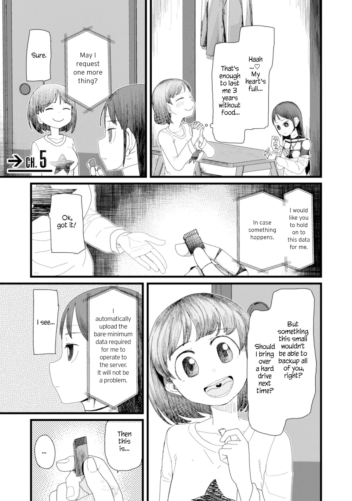 Boku no Tsuma wa Kanjou ga Nai Chapter 5 page 1 - Chapter 5