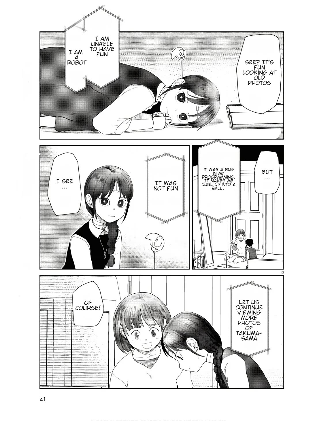 Boku no Tsuma wa Kanjou ga Nai Chapter 50 page 13 - Chapter 50