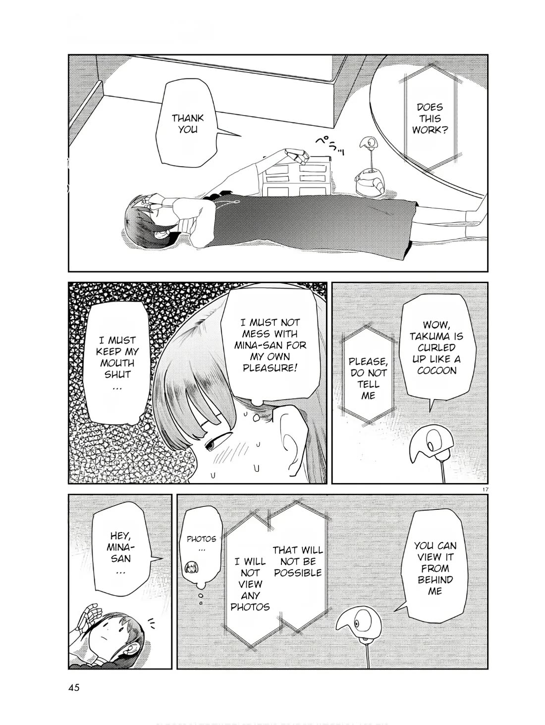 Boku no Tsuma wa Kanjou ga Nai Chapter 50 page 17 - Chapter 50