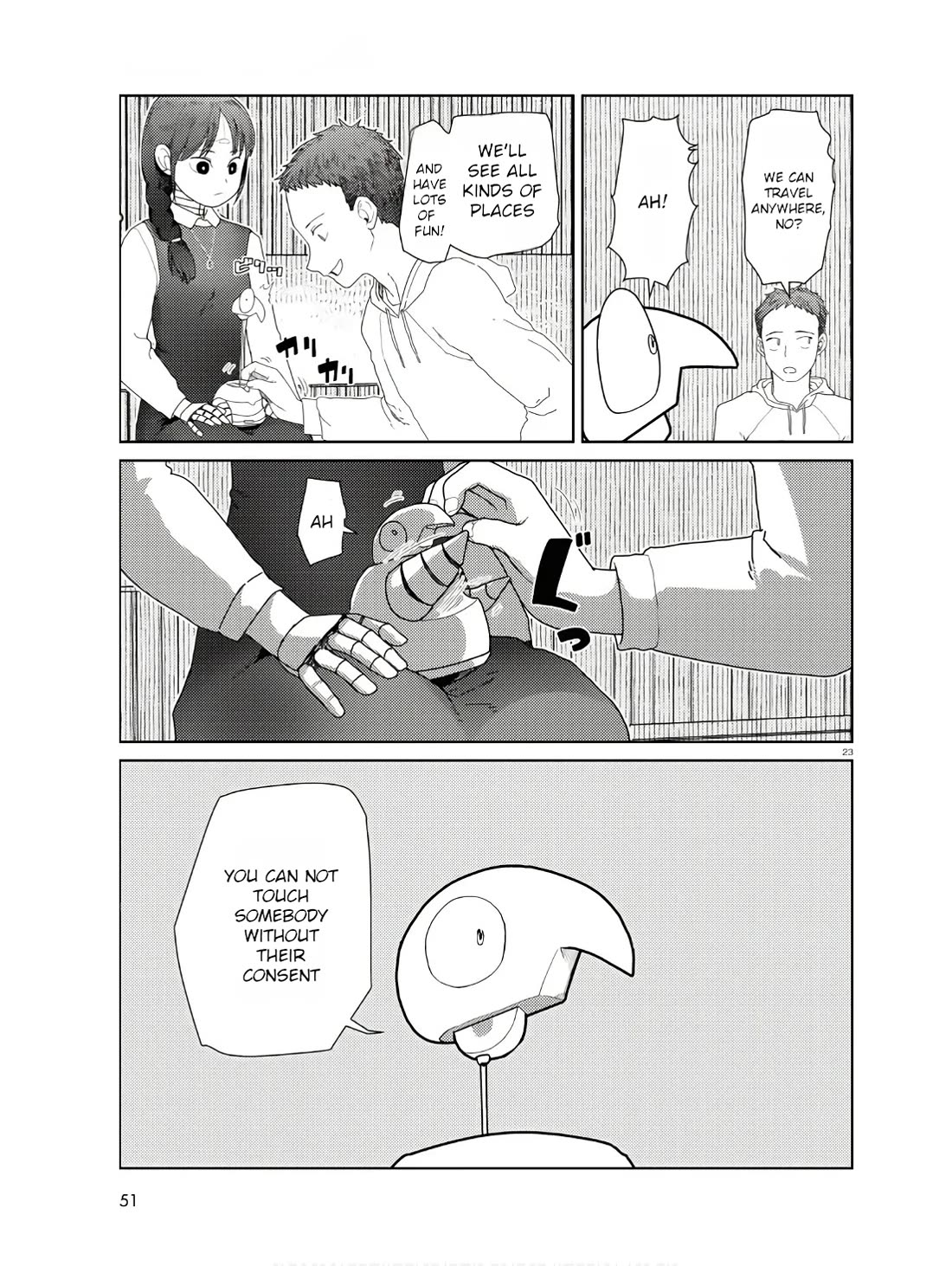 Boku no Tsuma wa Kanjou ga Nai Chapter 50 page 23 - Chapter 50