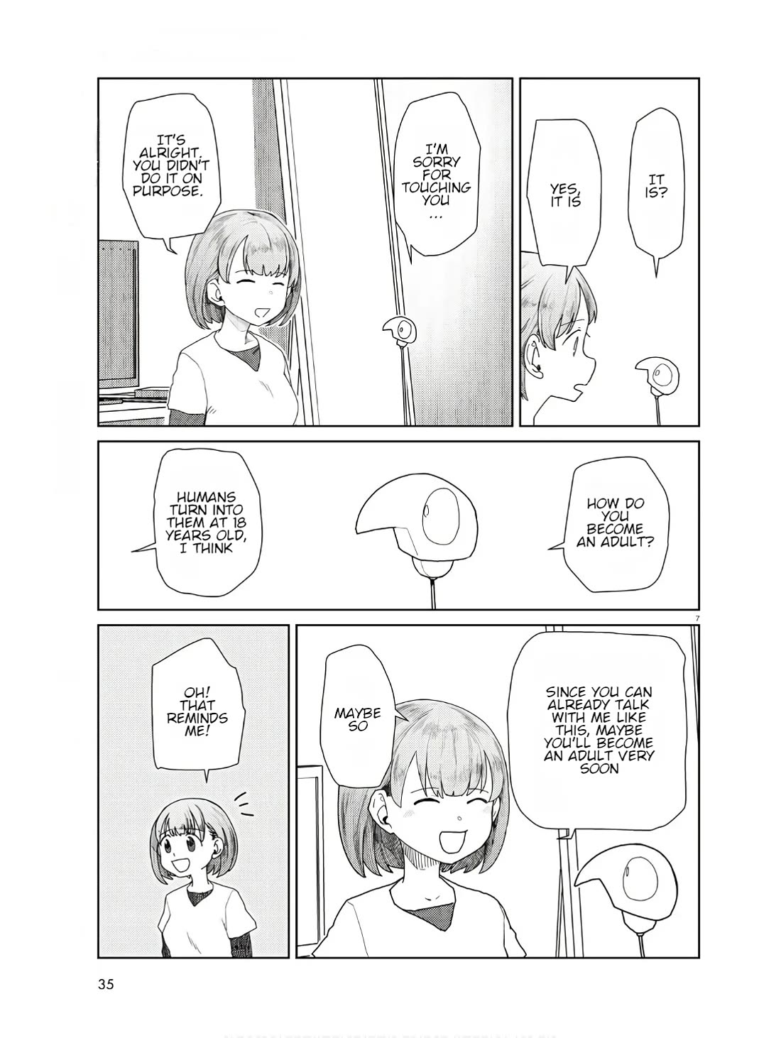 Boku no Tsuma wa Kanjou ga Nai Chapter 50 page 7 - Chapter 50