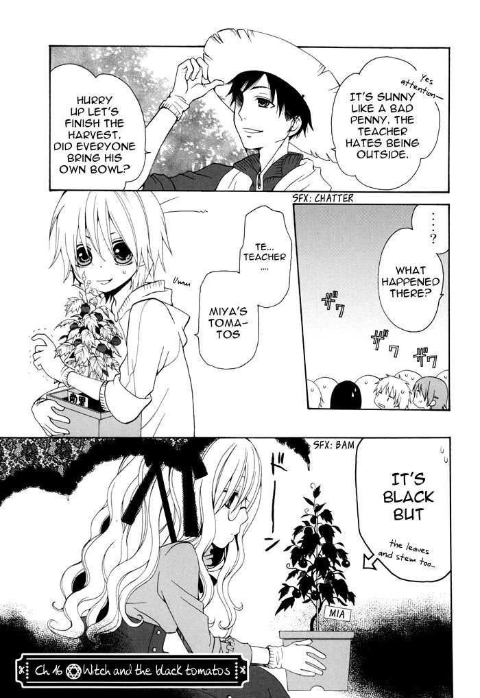Boku no Ushiro ni Majo ga Iru Chapter 16 page 2 - Chapter 16 : Witch and the Black Tomatos