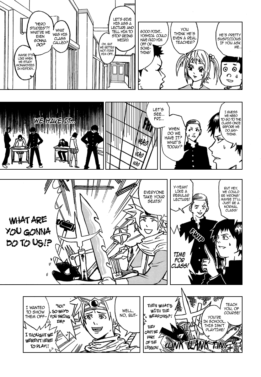 Boku no Watashi no Yuushagaku Chapter 1.2 page 11 - Chapter 1 v2 : Lv1 - Haganeno Ken